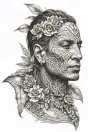 cacique tattoo design idea