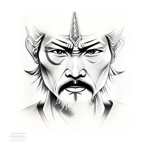 miyamoto musashi tattoo design idea
