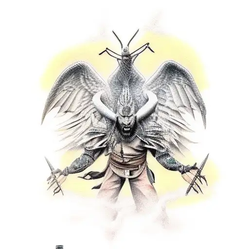 Vagabond battle stance tattoo design idea