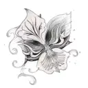 feyre's tattoo (ACOTAR) and violets tattoo from fourth wing mixture tattoo design idea