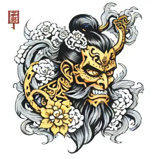 hades Greek god tattoo design idea