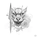 leon tattoo design idea