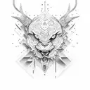 leon tattoo design idea