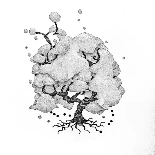 poison tree with a quote  tattoo design idea