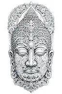 Buddha tattoo design idea