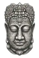 Buddha tattoo design idea