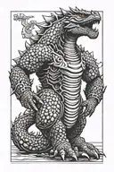 Kaiju no. 8 tattoo design idea