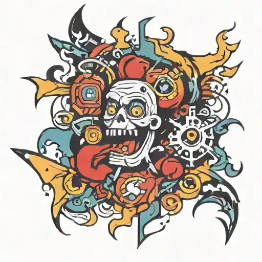 sixes sevens and nines tattoo design idea