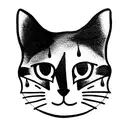 Salem cat tattoo design idea