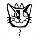 Salem cat tattoo design idea