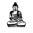 Buddha tattoo design idea