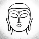 Buddha tattoo design idea