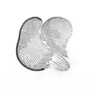 footprint  tattoo design idea