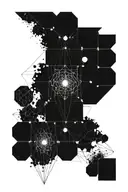 Pulsar map tattoo design idea