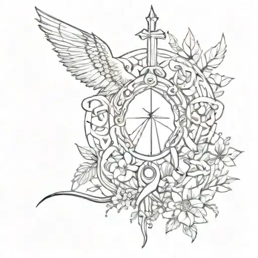 small aesthetic biblical tattoo  tattoo design idea