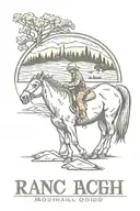 ranch brand logo tattoo design idea
