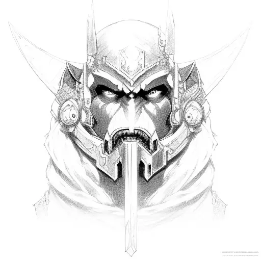 world of warcraft, rogue tattoo design idea