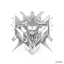 ARK videogame tattoo design idea