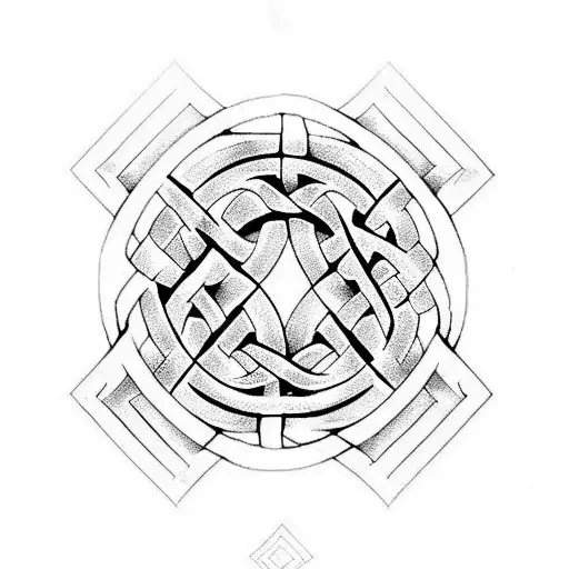 Celtic Knot tattoo design idea