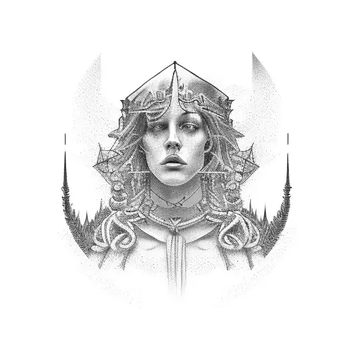 Fleabag's statue tattoo design idea