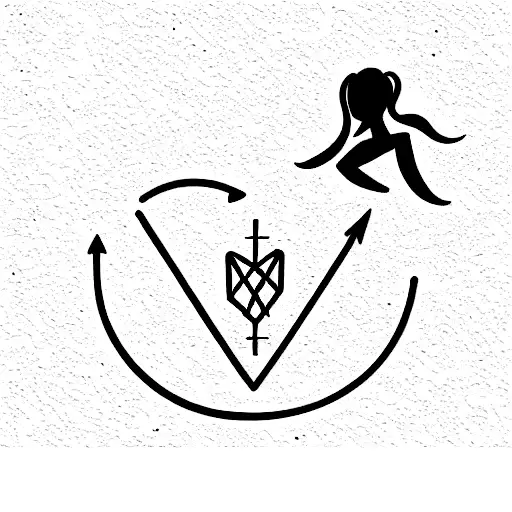 balance, love, soulmate  tattoo design idea