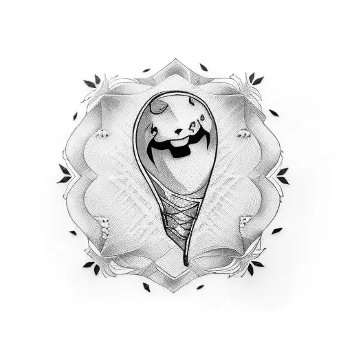 socks tattoo design idea