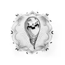 socks tattoo design idea