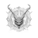 dacian draco tattoo design idea