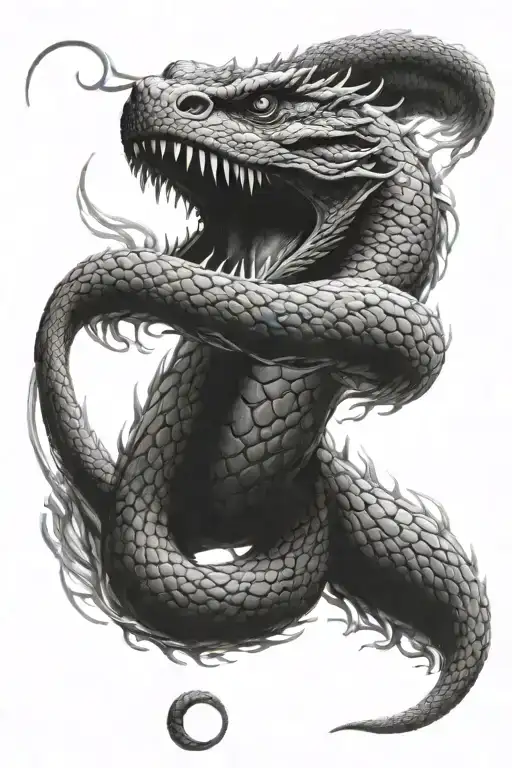 599+ Jormungandr Tattoo Ideas in 2024 - BlackInk AI