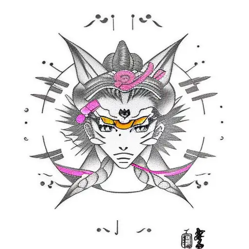 yakuza sailor moon tattoo design idea