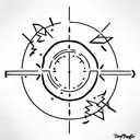 trust the process tattoo design idea