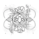 anxiety relief tattoo design idea