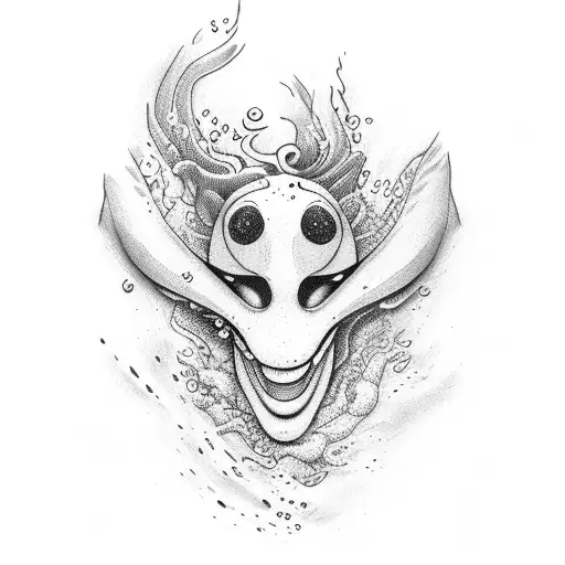 I was drowning but now I'm swimming tattoo design idea