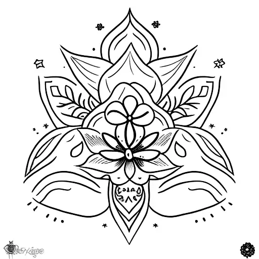 Minimalist "Simple And Dainty Fine Line Tattoo That..." Tattoo Idea BlackInk AI