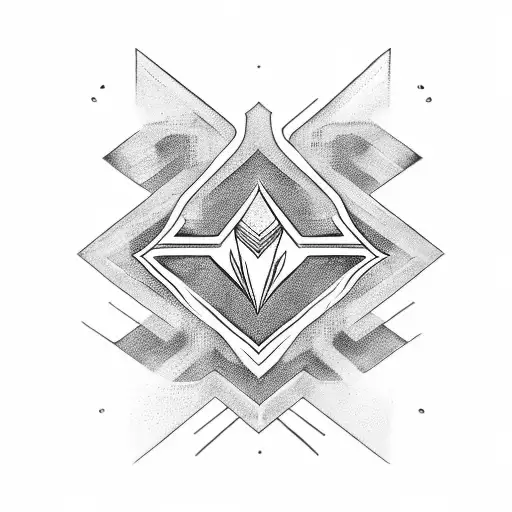 chevron  tattoo design idea