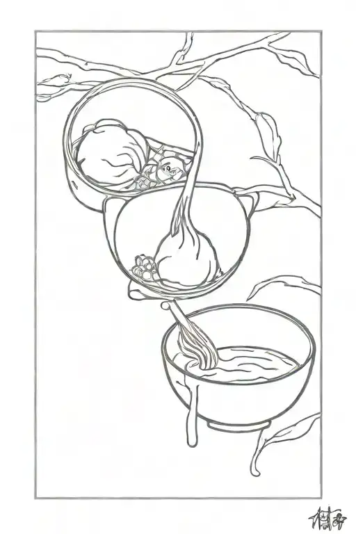 soup dumpling  tattoo design idea