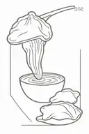 soup dumpling  tattoo design idea