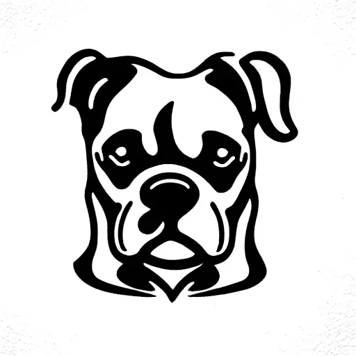 cane corso tattoo design idea