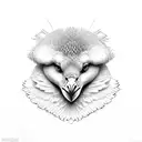Goose tattoo design idea