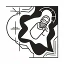 orthodox icon in beatdown hardcore style tattoo tattoo design idea