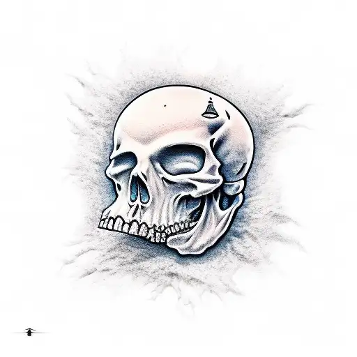 sandman and death tattoo design idea