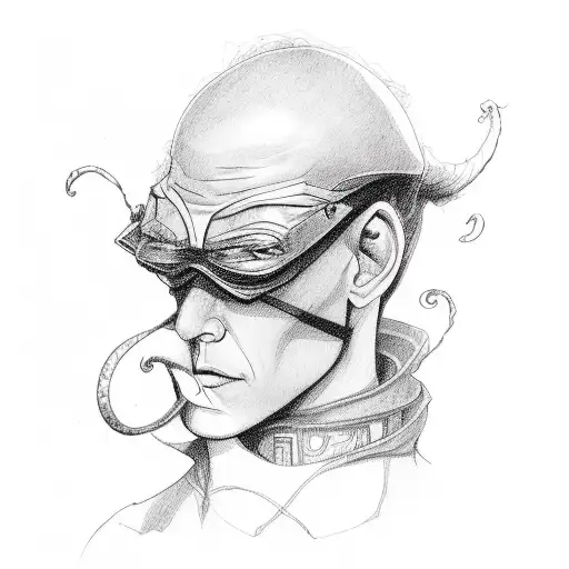 sandman, morpheus, neil gailman tattoo design idea