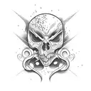 sandman tattoo design idea