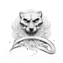 sandman tattoo design idea