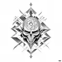 sandman vertigo neil gailman tattoo design idea
