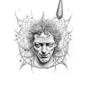 Sandman by Neil Gaiman tattoo design idea