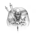 Sandman by Neil Gaiman tattoo design idea