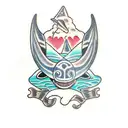 Orca tattoo design idea