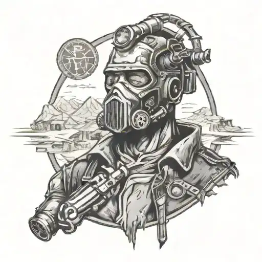 Fallout New Vegas tattoo design idea