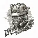 Fallout New Vegas tattoo design idea